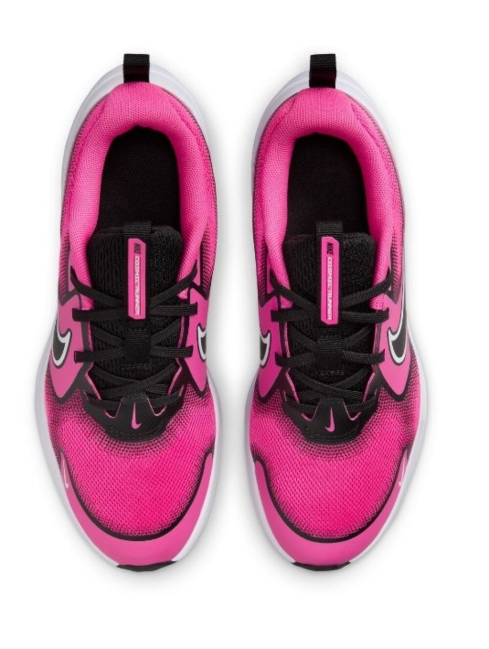 Nike Big Kid Running Shoes in Hot Pink and Black